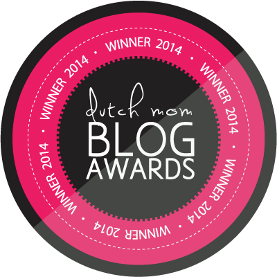 WINNER 2014 Dutch Mom Blog Awards