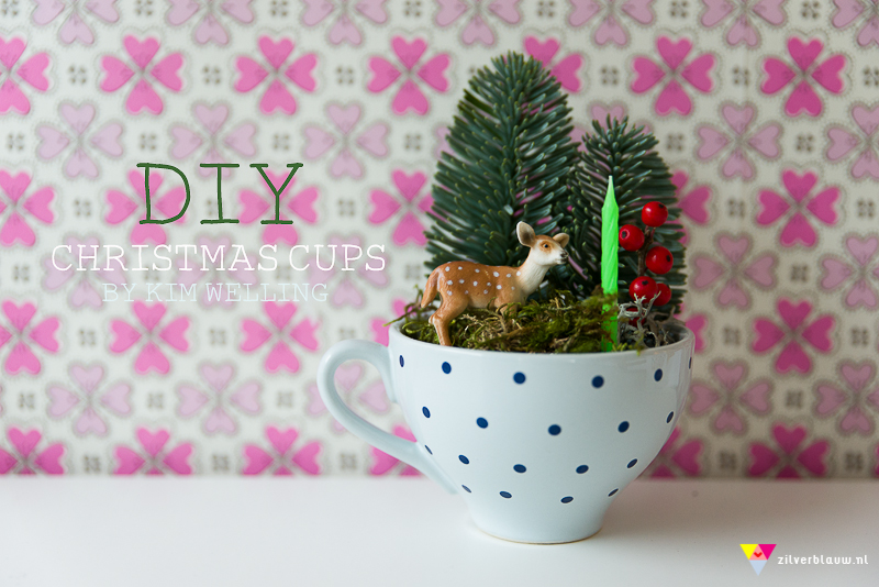 DIY christmas cups by Kim Welling