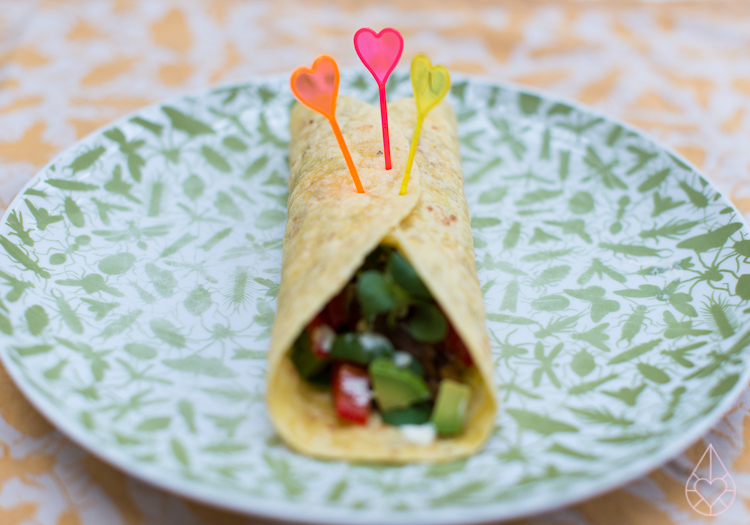 Wraps met limoenmayo 2