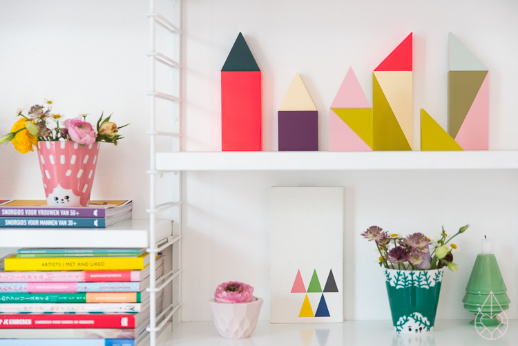 hay, house of rym & string shelves