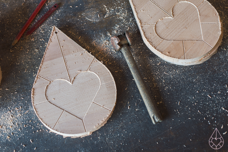 the making of Zilverblauw cutting boards