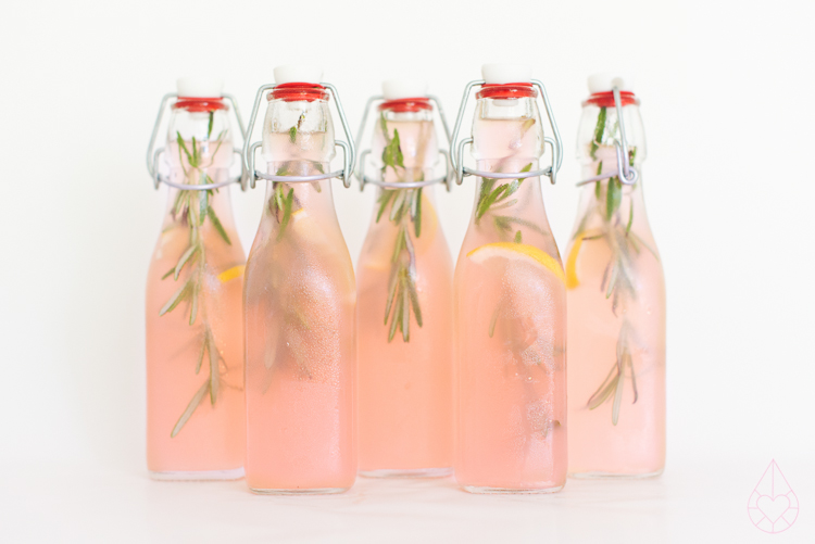 Recept roze limonade, by Zilverblauw.nl