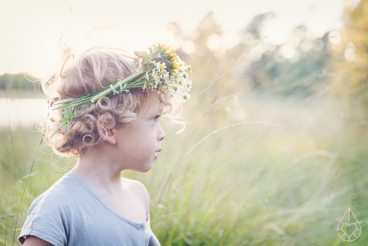 DIY flowercrown, by Zilverblauw.nl