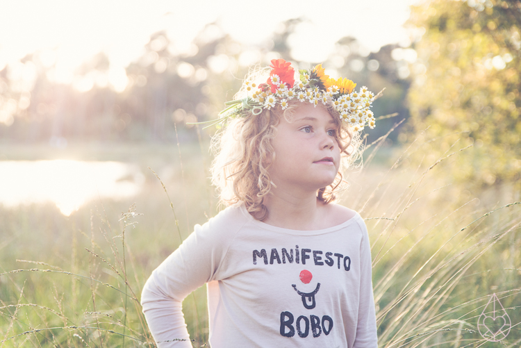 DIY flowercrown, by Zilverblauw.nl