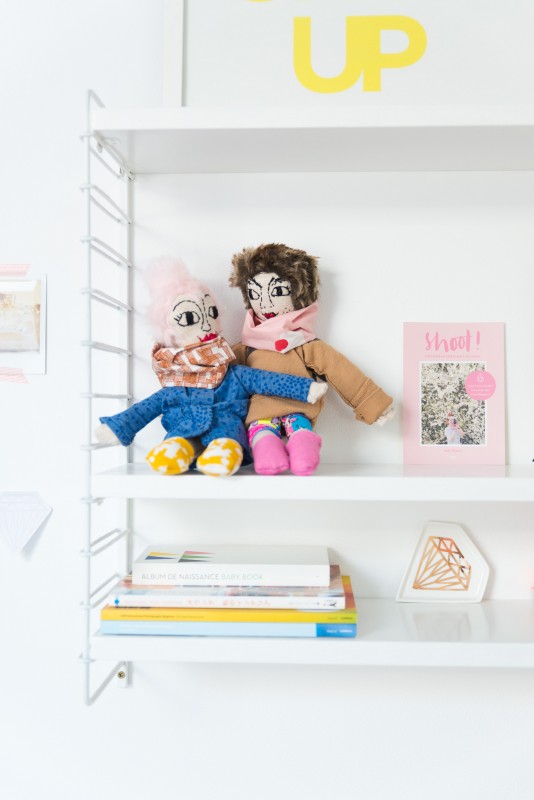 DIY personalized doll, by zilverblauw.nl