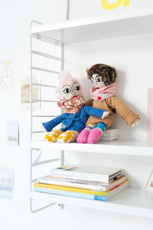 DIY personalized doll, by zilverblauw.nl