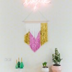 Kerst DIY II: Christmas wall hanging