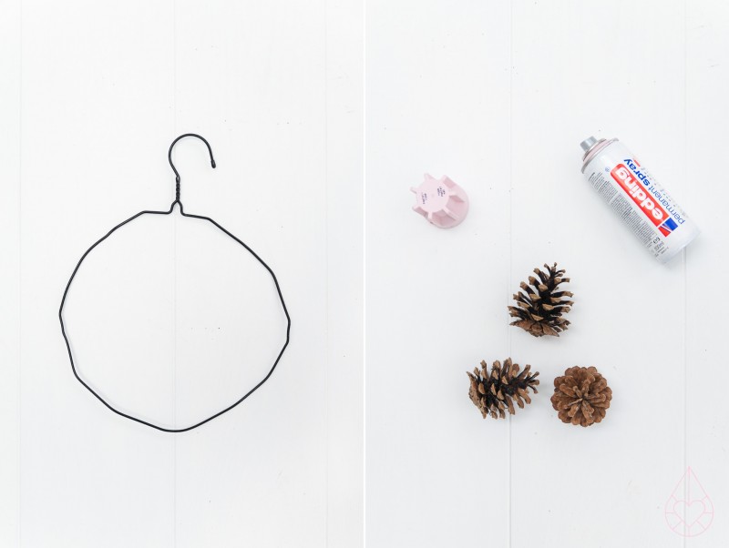 DIY kerstkrans, by zilverblauw.nl