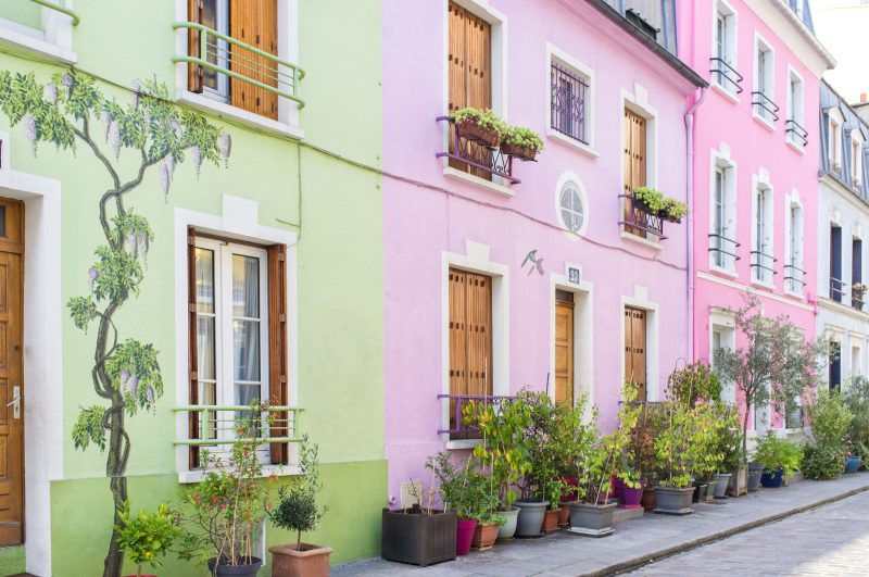 Rue Crémieux Zilverblauw