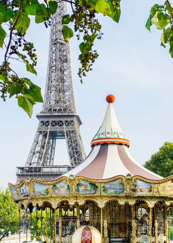 Eiffel Tower & carousel