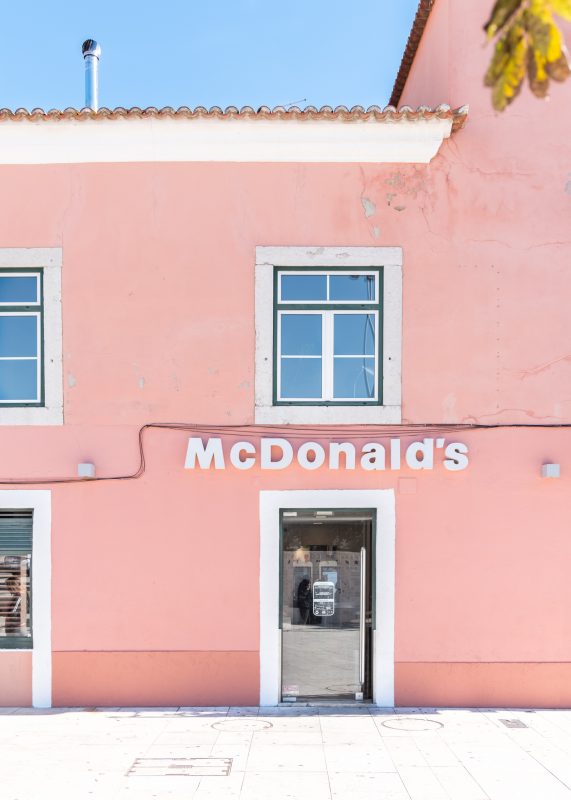 Pink McDonalds, by zilverblauw.nl